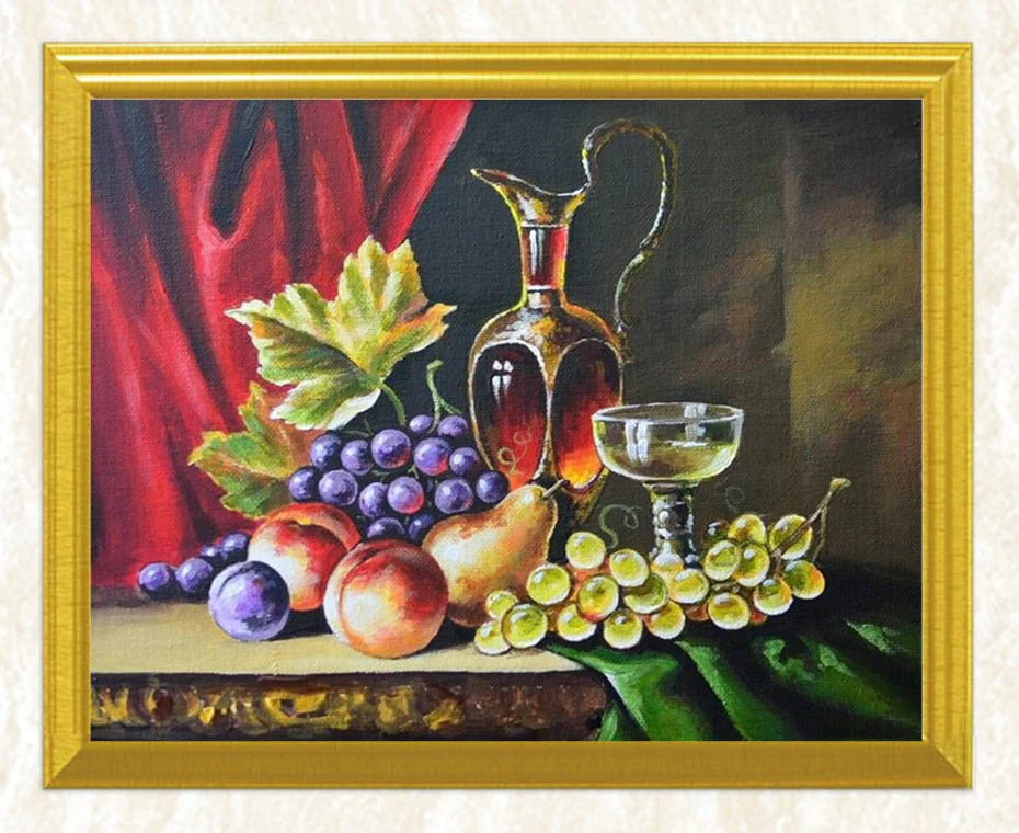 Still Life Fruits DIY Diamond Painting Kit - Image 3