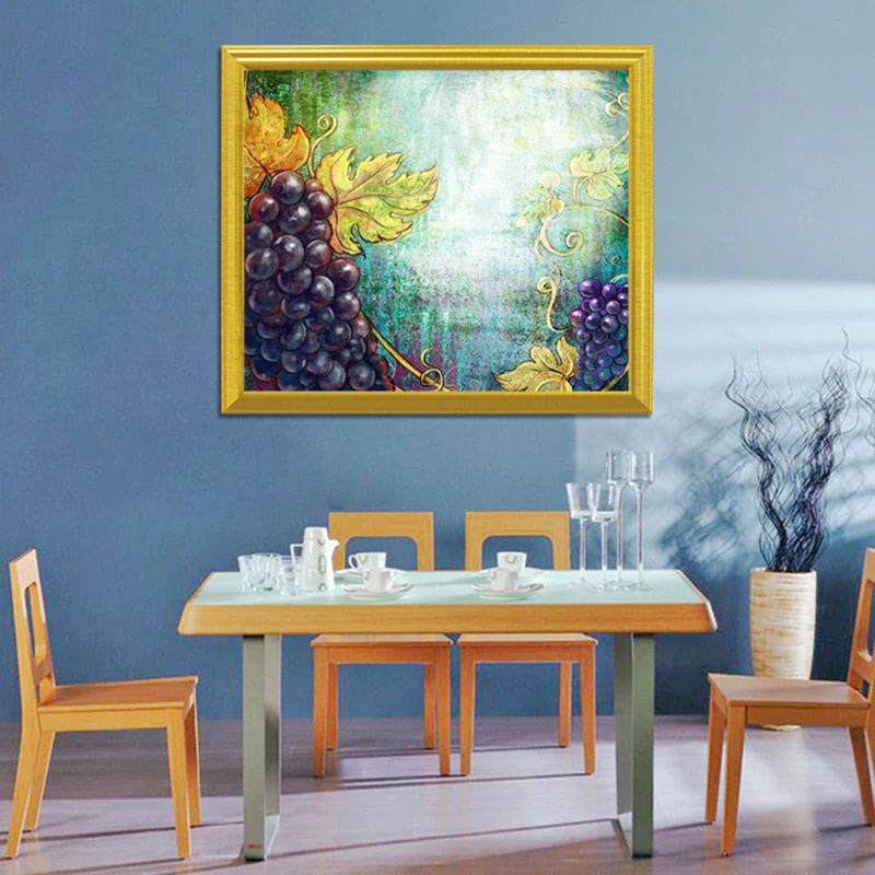 Still Life Grapes DIY Painting - Image 2