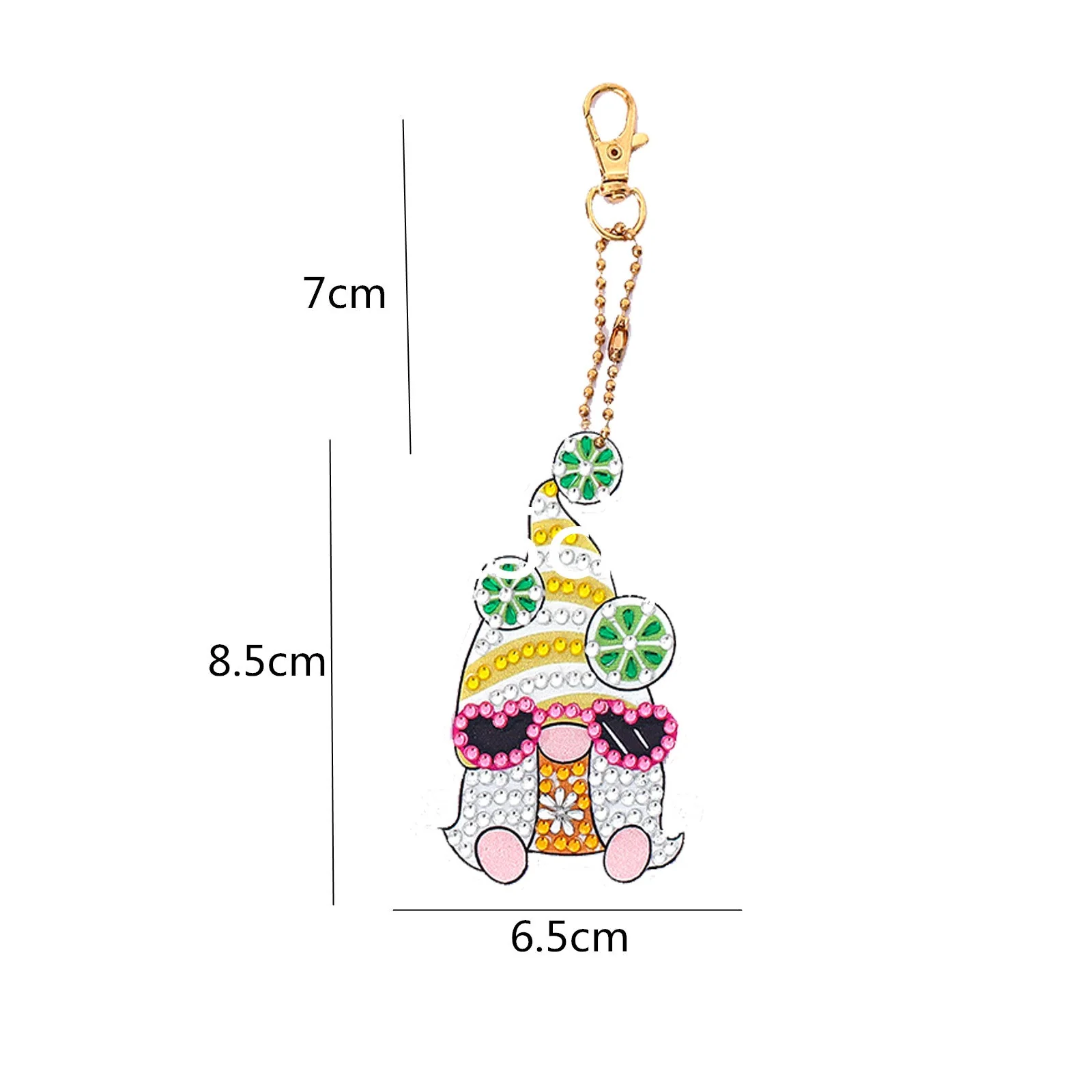 Summer Gnome - Diamond Painting Keychains - Image 3