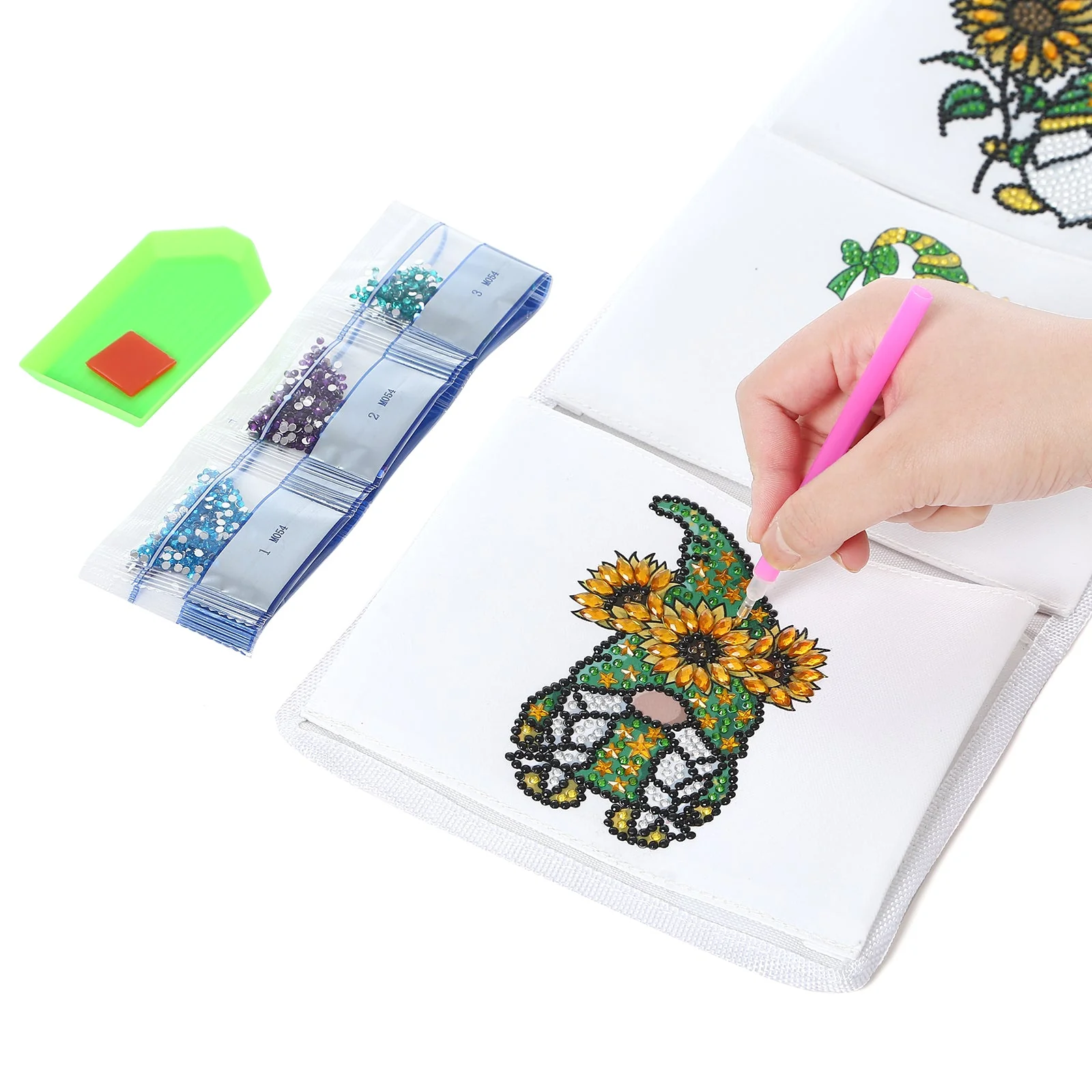 Sunflower Gnome Hanging Storage Bag - Image 3