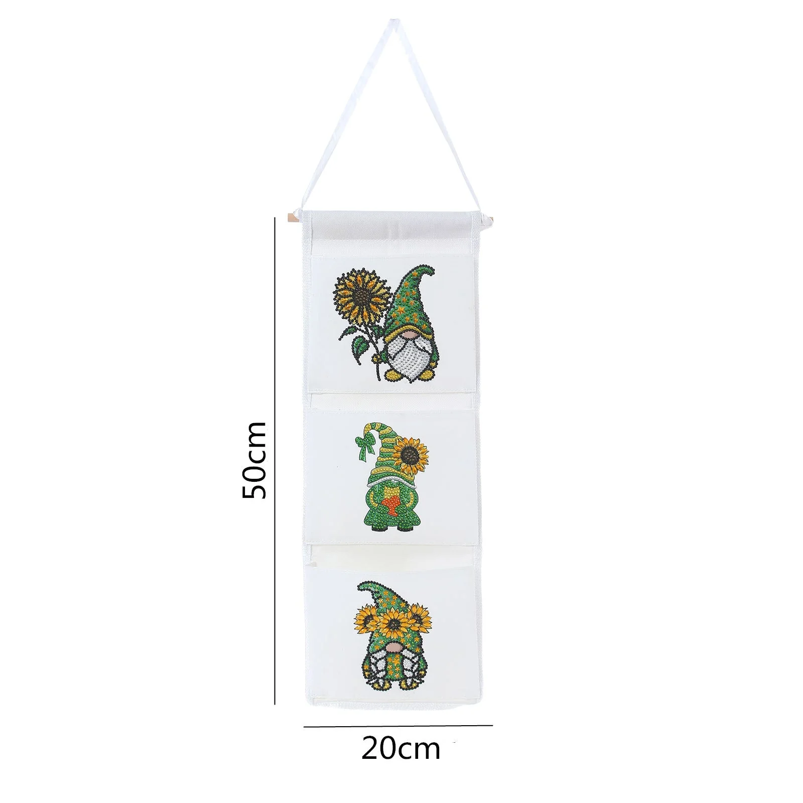 Sunflower Gnome Hanging Storage Bag - Image 4