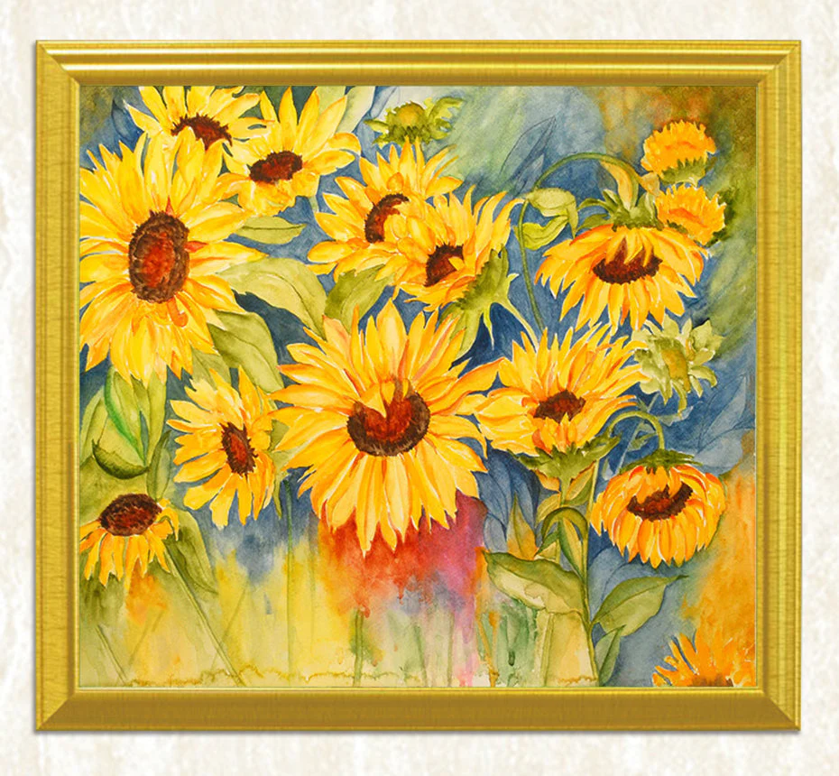 Sunflowers DIY Diamond Painting - Image 3