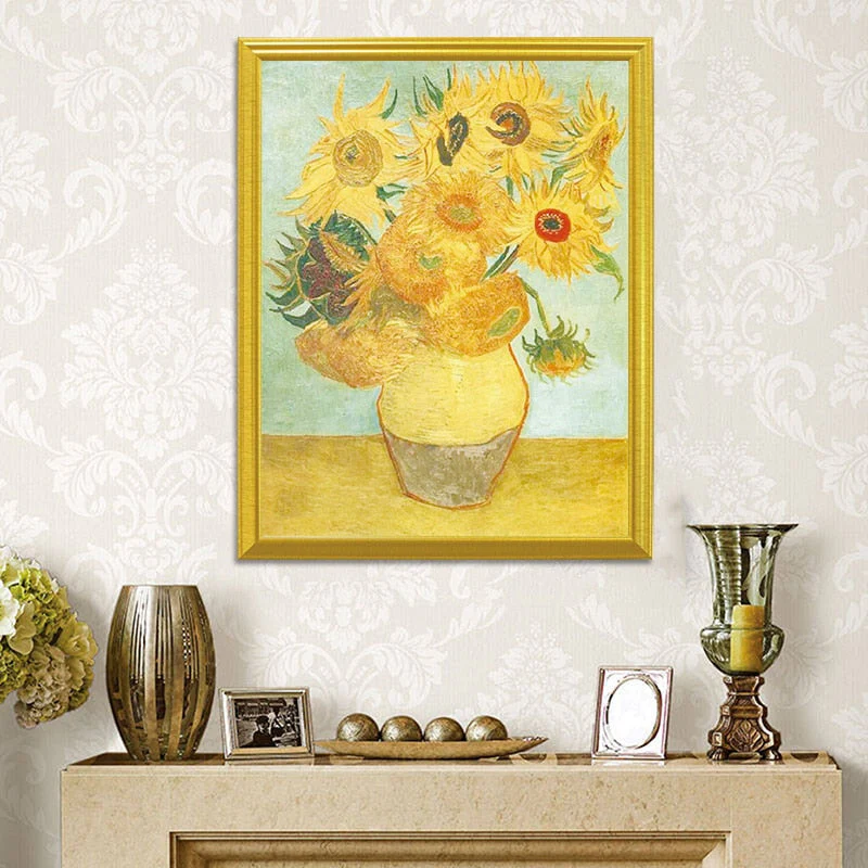 Sunflowers Painting - Vincent van Gogh - Image 2