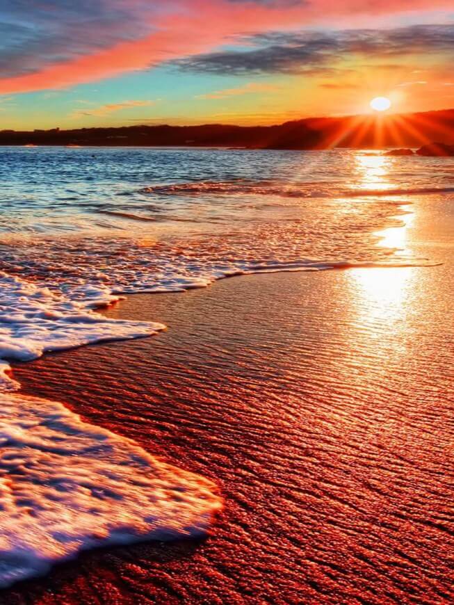 Sunset on the Beach DIY Painting Kit