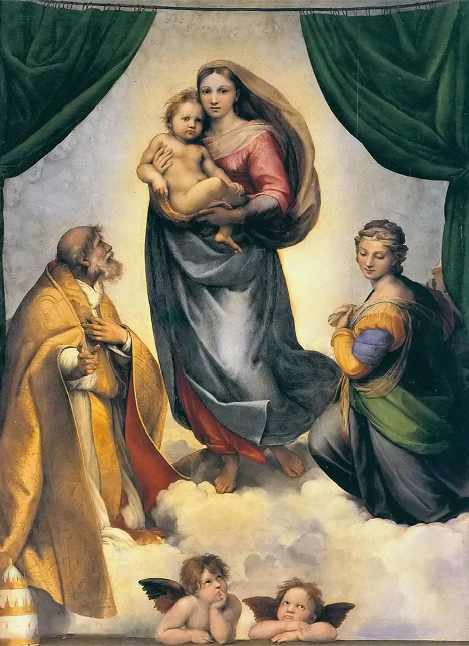 The Sistine Madonna - Raphael