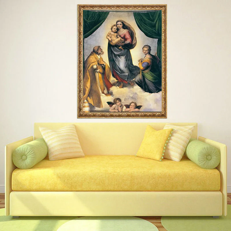 The Sistine Madonna - Raphael - Image 2