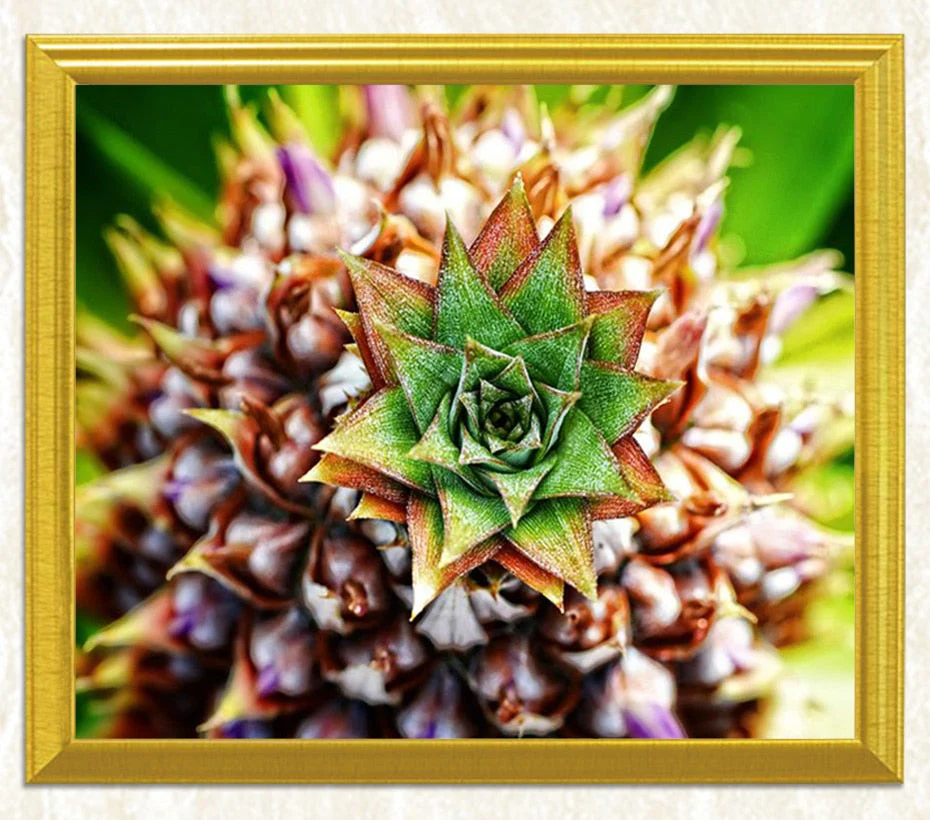 Tropical Pineapple Art DIY Painting - Image 3