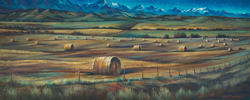 Under The Harvest Moon - Art by Jonn Einerssen