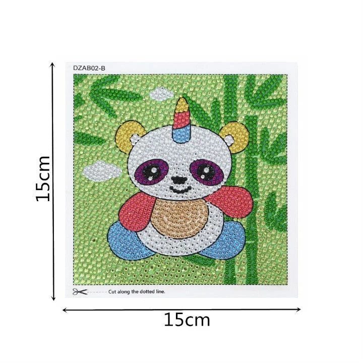 Unicorn Panda - Special Diamond painting - Image 3