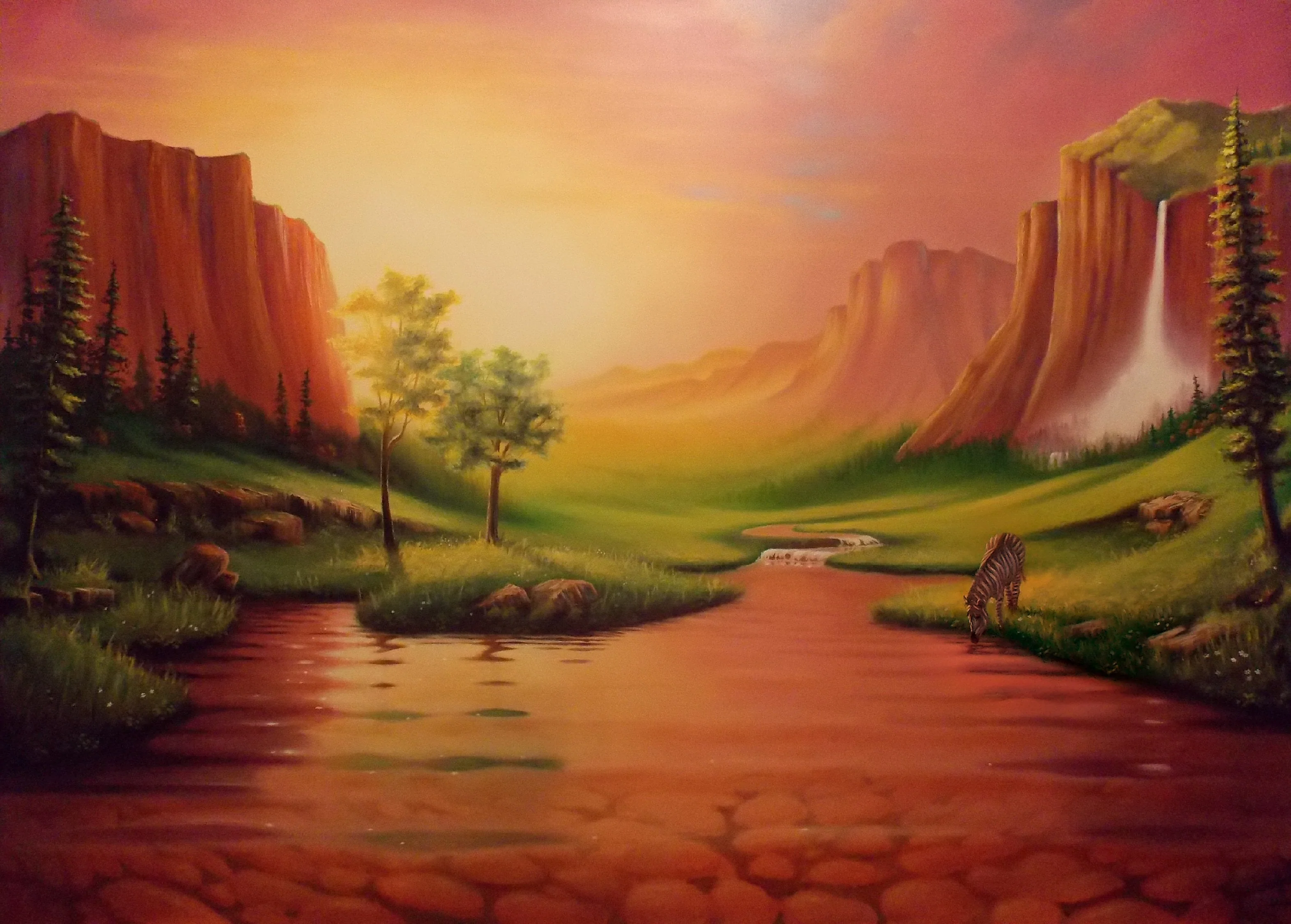Valley Of Calm - Art by Liam Kelly