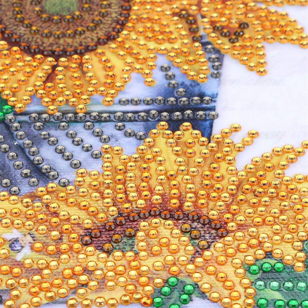 Vase of Sunflowers - Special Diamond Painting - Image 5