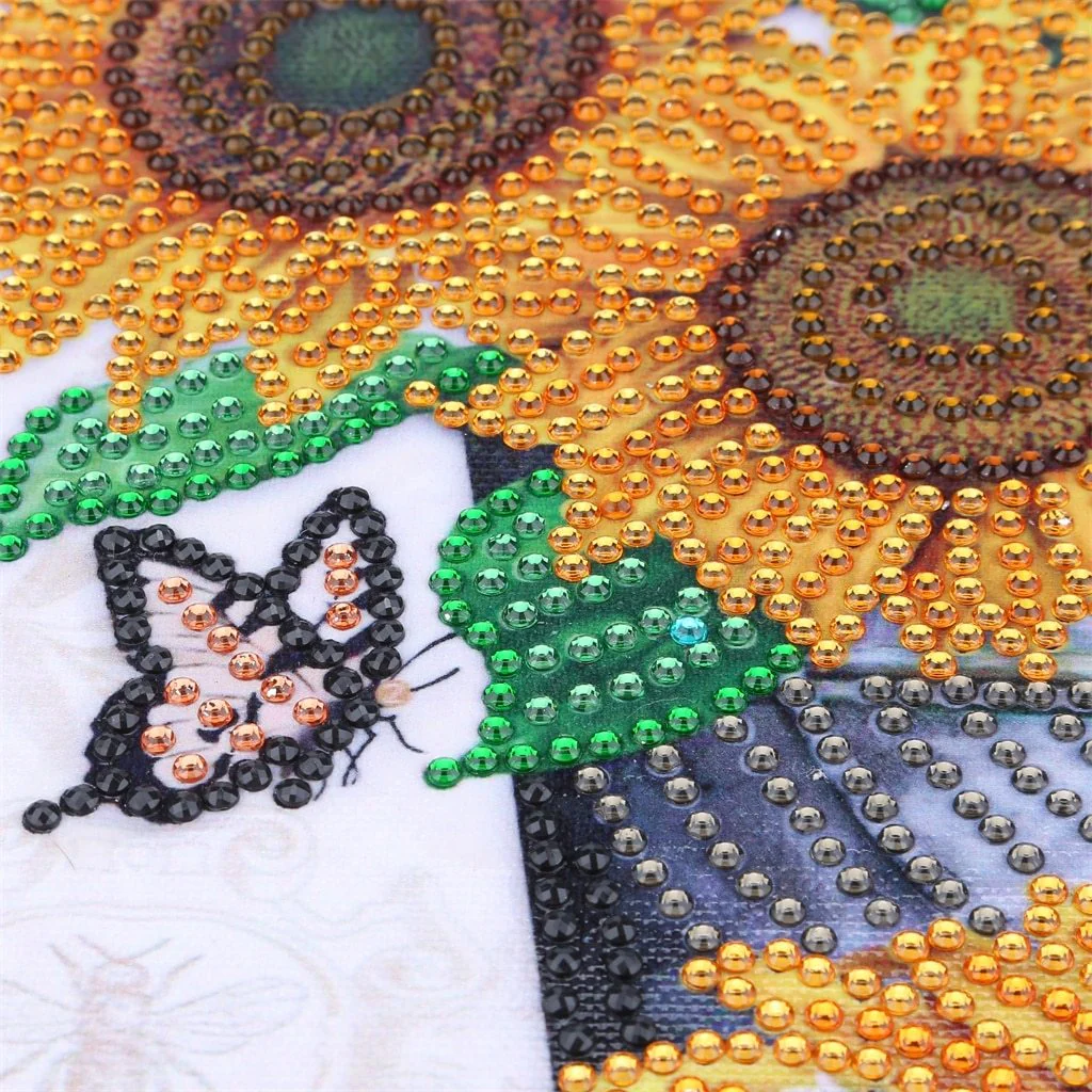 Vase of Sunflowers - Special Diamond Painting - Image 7