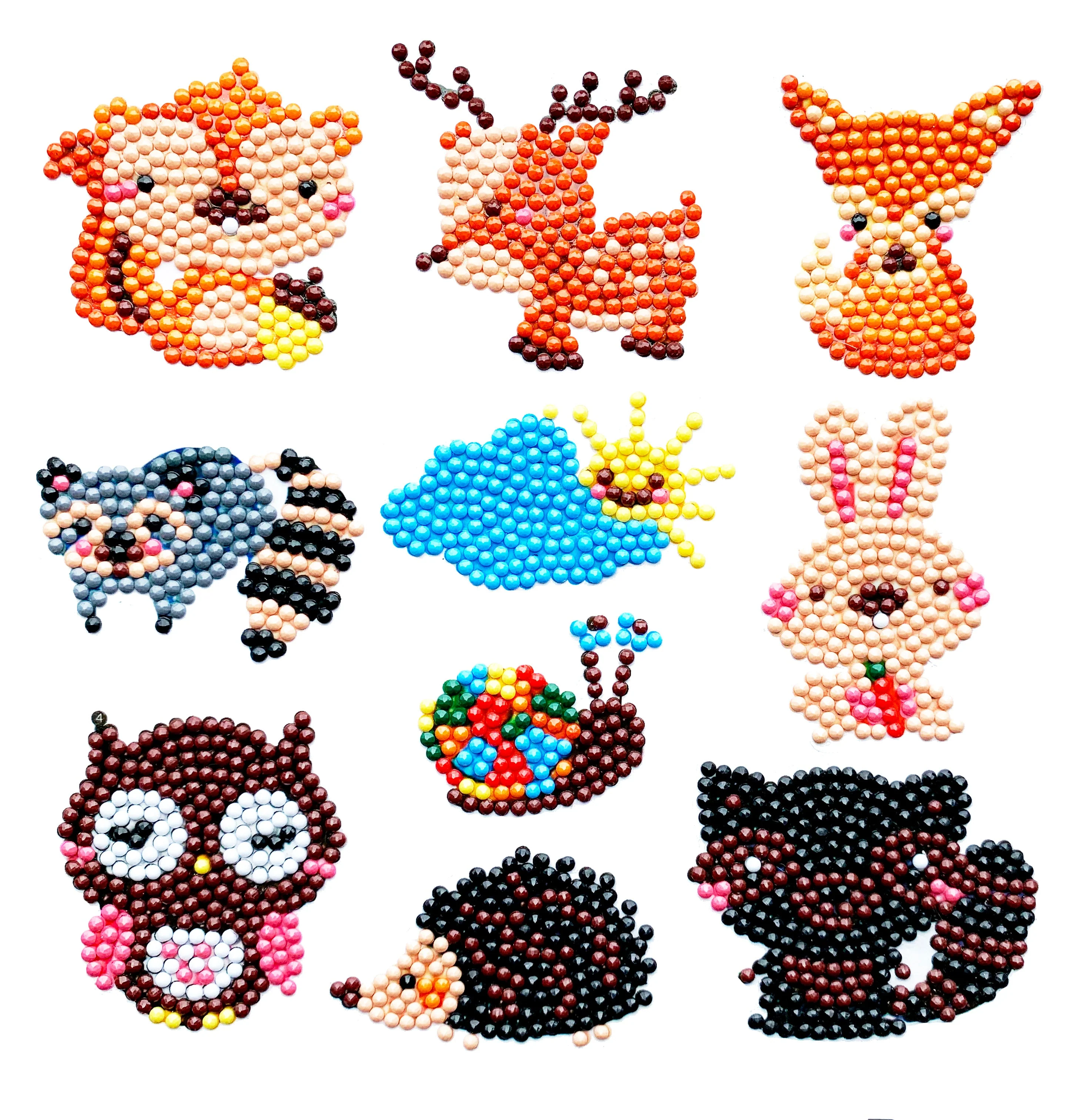 Wildlife DIY Diamond Painting Stickers