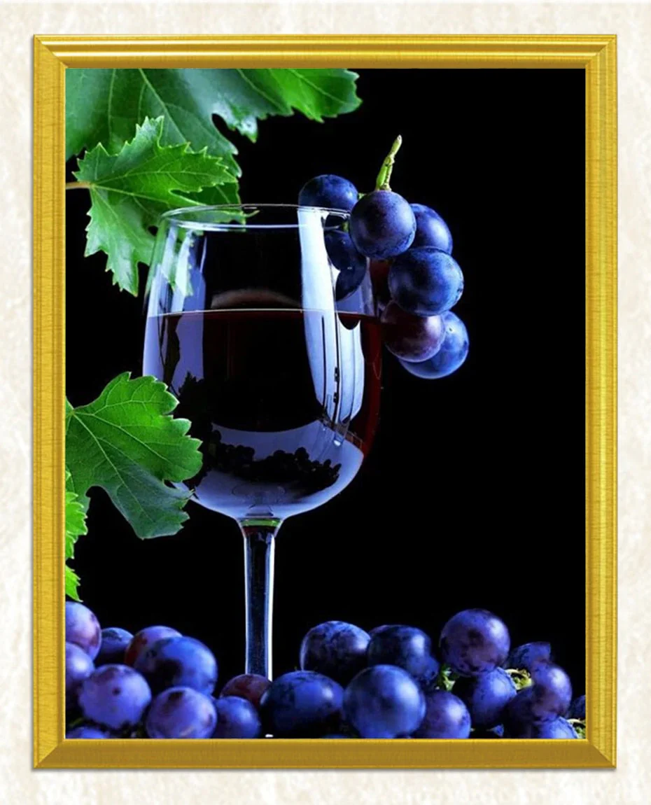 Wine Glass Diamond Painting Kit - Image 3