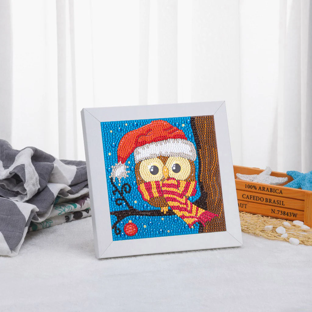 Winter Night Owl - Special Diamond Painting - Image 2