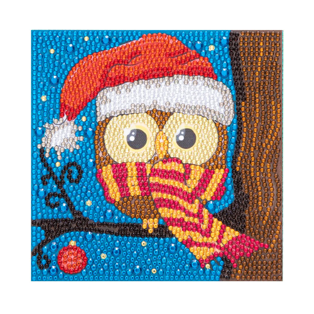 Winter Night Owl - Special Diamond Painting - Image 3