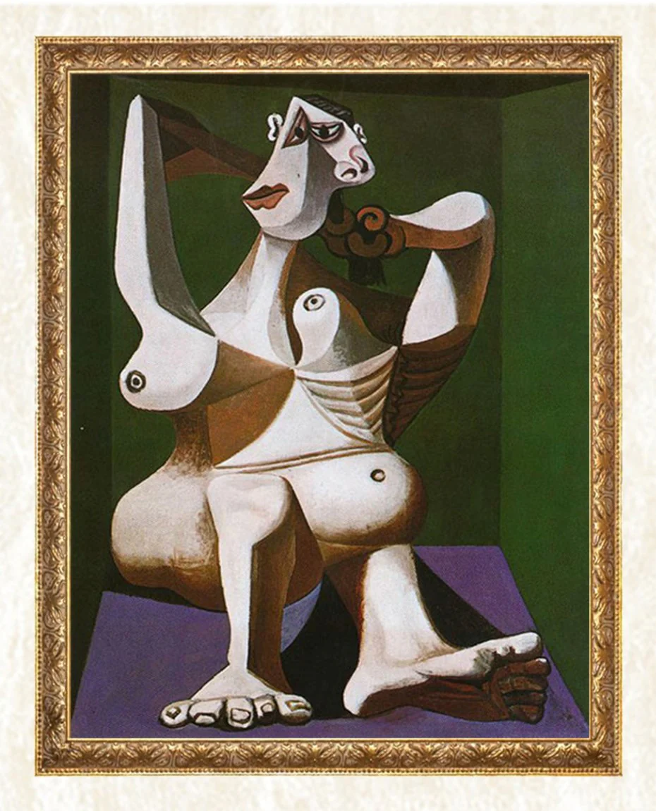 Woman Styling her Hair - Pablo Picasso - Image 3