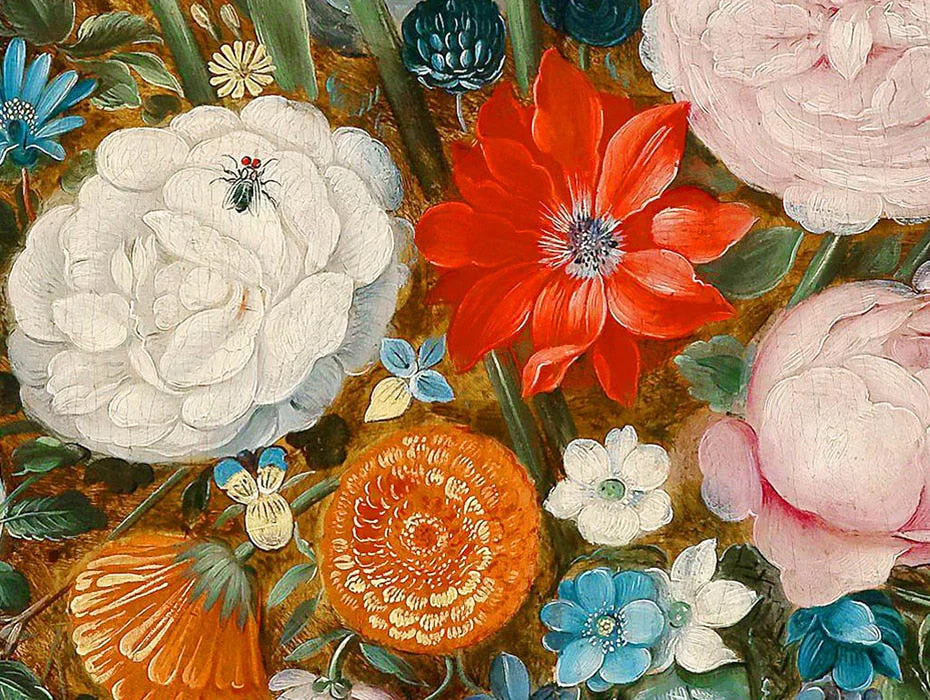 Zinnia Flowers DIY Painting